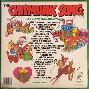 The Chipmunk Song Vinyl Lp '78